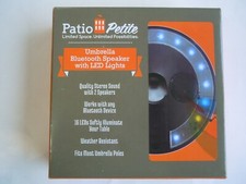 Patio Umbrella Accesories Bluetooth Speaker Light For Sale Online Ebay