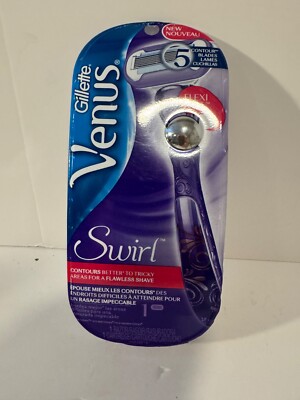 Gillette Venus Swirl Extra Smooth Razor For Women Flex Ball New 5blade