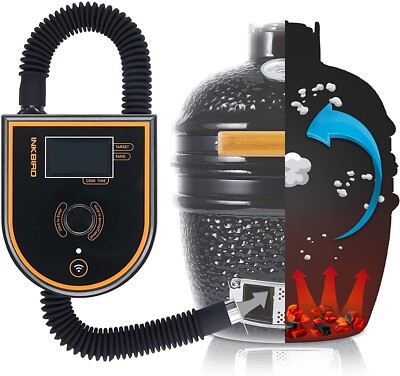 Inkbird WiFi Bluetooth Smoker Controller Automatic Gas Grill Free App Control
