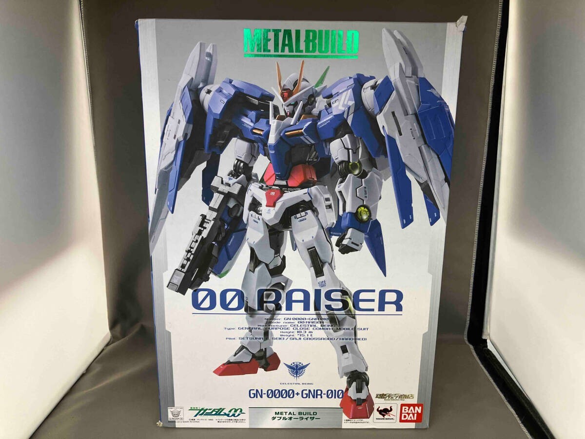 ロボット L BUILD 00 RAISER GN-0000-GNR-010 Bandai METAL BUILD 00 Raiser Gundam GN-0000 GNR-010 Double O