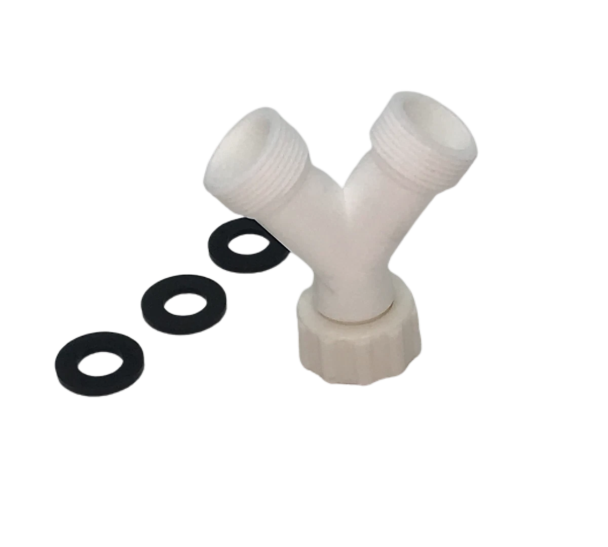 2x Y-Abfluss Adapter 1 1/2 Zoll - Für Waschmaschine & Geschirrspüler