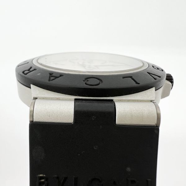 BVLGARI Aluminium AL38TA White Dial Automatic Men's Watch 38mm