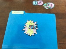 Shining Stars   Sh  Clusters 1st grade language arts file folder game