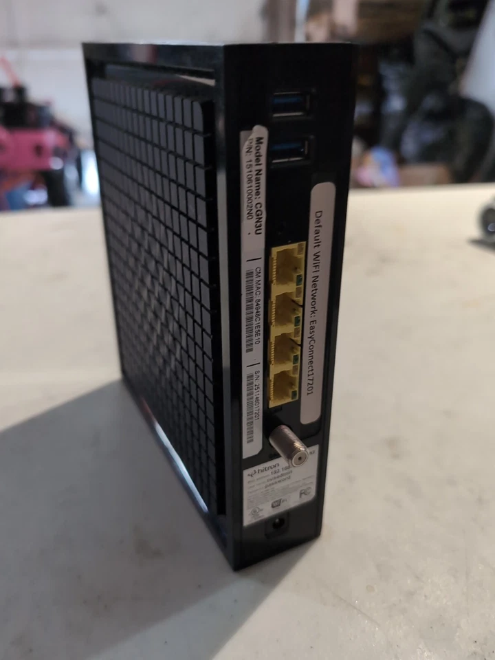 Módem Hitron CGN3 - CGN3 Cable Inalámbrico Módem Router Gateway Foto 2 de 2