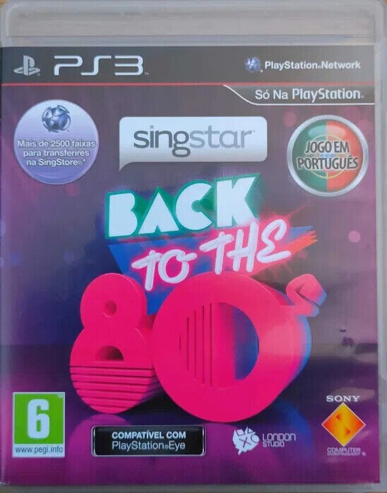 Singstar Back To The 80s – PS3 – PAL – FR – Boîte Complète – Bon état