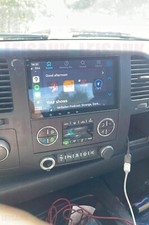 8 Carplay Stereo Radio For Chevrolet Silverado Gmc Sierra 1500 2007-2013 Navi