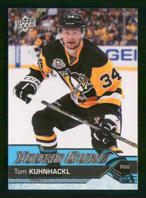 TOM KUHNHACKL RC YOUNG GUNS 2016-17 UPPER DECK 16-17 NO 223