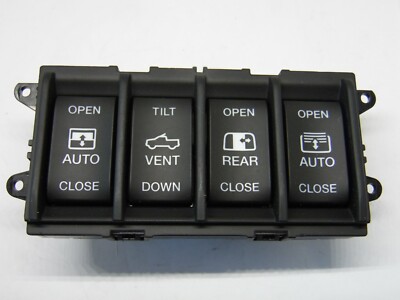 6EM26TX7AC MOPAR SUNROOF REAR GLASS OVERHEAD CONSOLE SWITCH fits 19 25 RAM 1500