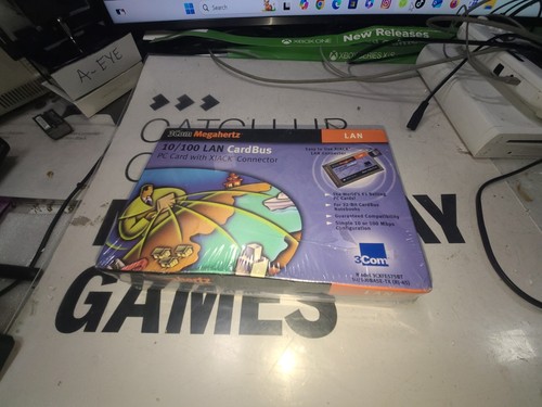 Scheda PC 3 Com Megahertz 10/100 LAN CardBus modello 3CCFE575CT-SIGILLATA-LEGGI TUTTO - Foto 1 di 9