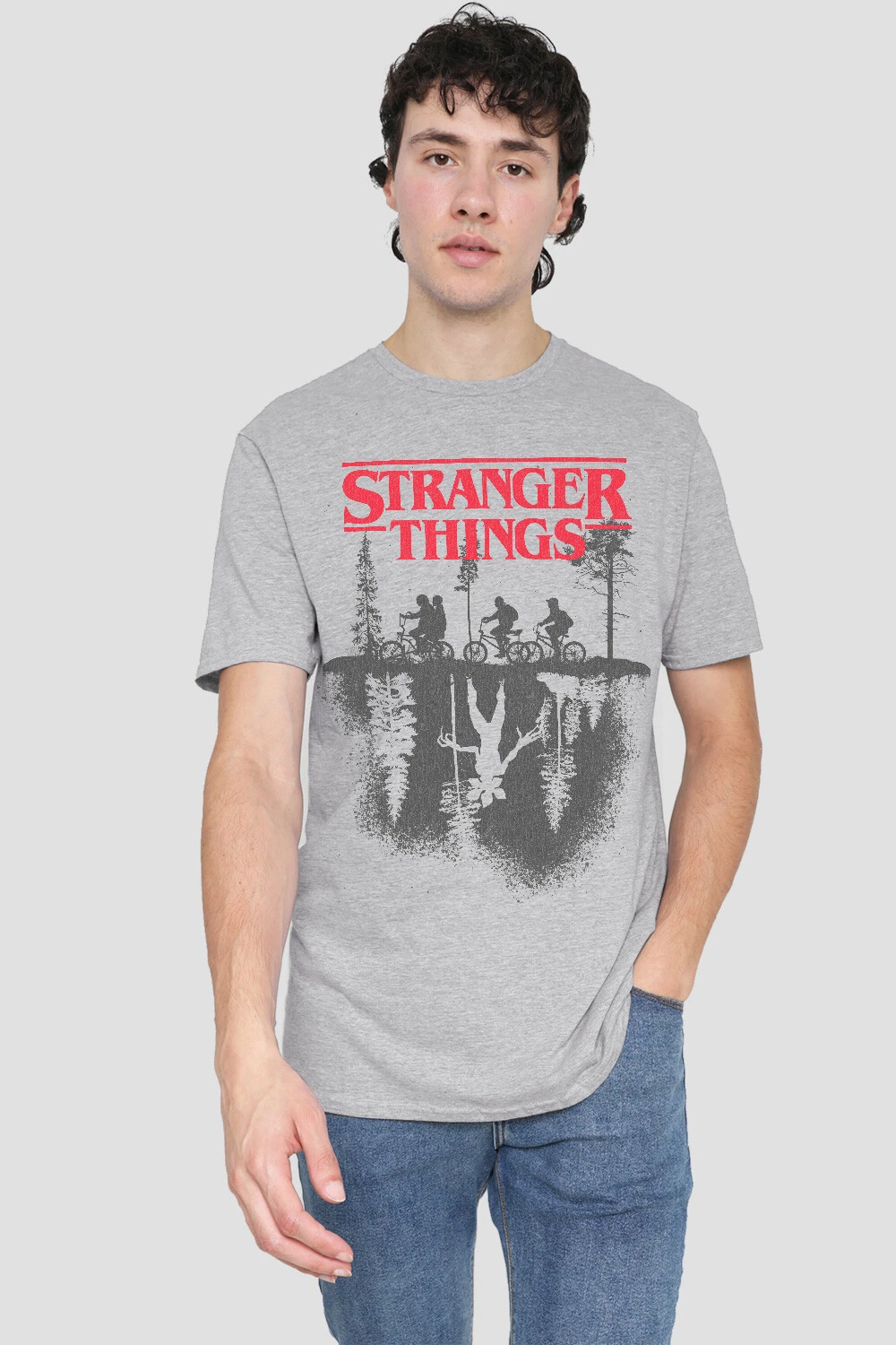 STRANGER THINGS SILHOUETTE FOREST LOGO - Mens T-Shirt S-2XL
Opens in a new window or tab