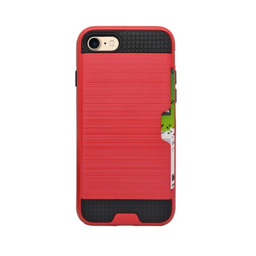 Funda Para Apple IPHONE 7 O 8 Tarjeta Ranura Tapa Dura en Varios Colores - Imagen 9 de 9
