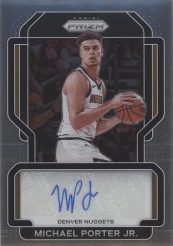 2021-22 Panini Select #269 Michael Porter Jr. Gold Wave Prizms | eBay