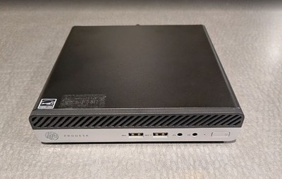 HP ProDesk 405 G4 Mini Desktop Ryzen 5Pro 2400GE@3.2GHz 16GB 256GB NVMe Win10Pro