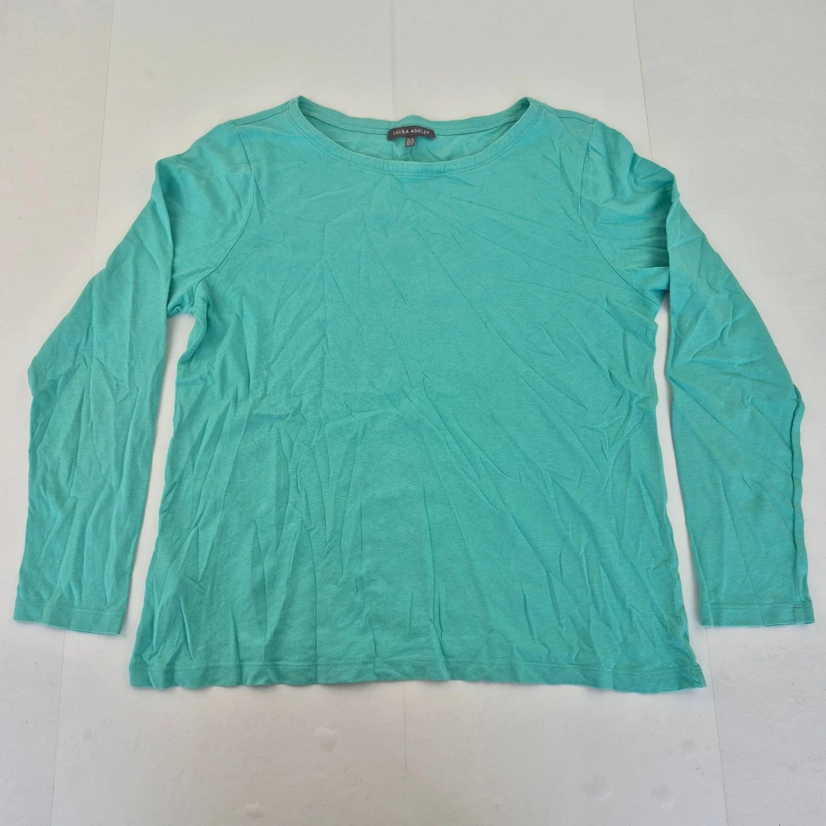 T-shirt Laura Ashley - Rose Foncé - Col Rond - Taille M - 100% Coton - Neuf Sans étiquettes