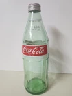 Vintage Large 33.8 oz (1 qt 1.8 oz) Heavy 2 lb Green Glass Coke Coca Cola Bottle