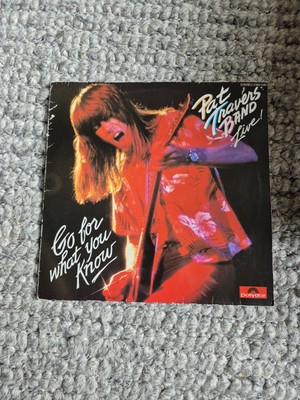 Pat Travers Band - Live ! Go For What You Know LP (VG/VG) .