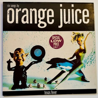 ORANGE JUICE Texas Fever Edwyn Collins 12  EP  vinyl original Polydor UK rare