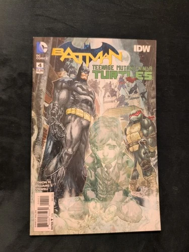 BATMAN TEENAGE MUTANT NINJA TURTLES #4 FREDDIE WILLIAMS VARIANT 1
