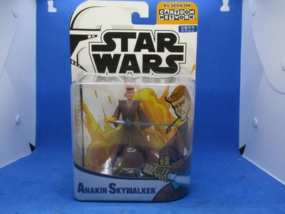 2003 Hasbro Star Wars, Clone Wars, Cartoon Network: Anakin Skywalker NIP
