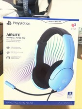 PDP AIRLITE Wired Gaming Headset, Sony PS5/PS4/PS3/PC, Noise-canceling Blue