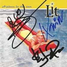 Lit Autographed A Place In The Sun CD