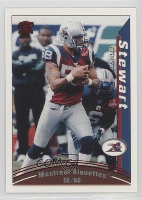 2004 Pacific CFL Red Anwar Stewart #60 0bn6