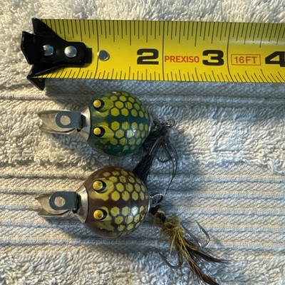 2 Worth Flutter Fin Old Fishing Lures.17 | eBay