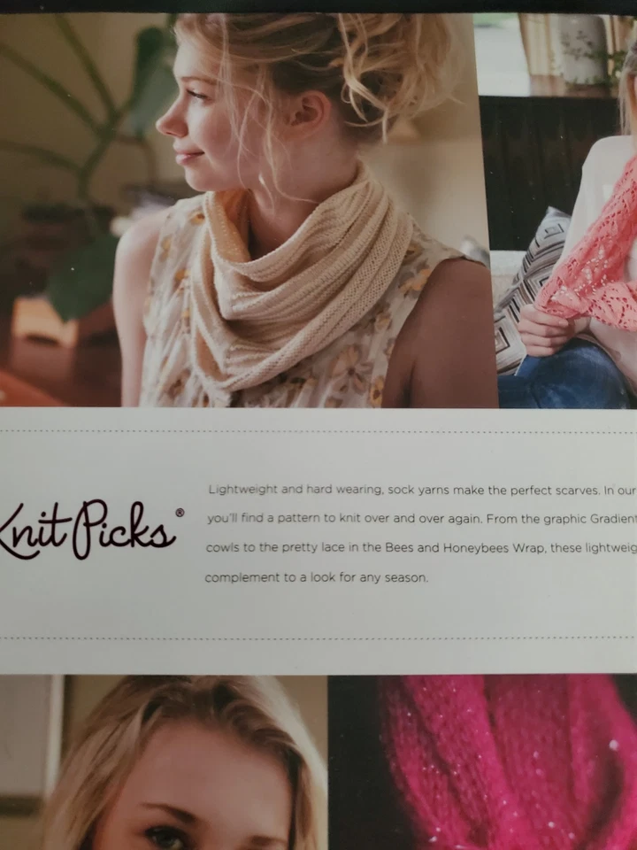 KNIT PICKS SOCK YARN SCARVES - Image 4 of 4