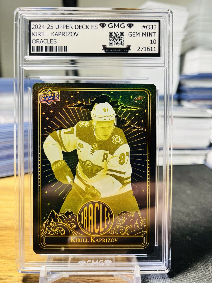 2024-25 Upper Deck ES Kirill Kaprizov Oracles #O-33 GMG Graded 10