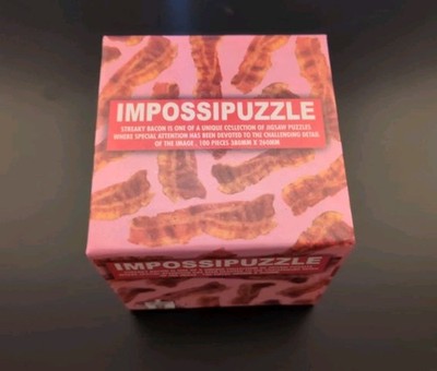 Funtime Impossipuzzle Streaky Bacon 100 Pc Sealed NEW