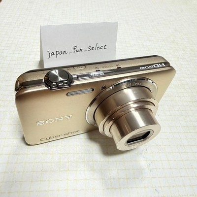 Sony Cyber Shot DSC-WX30 Gold Digital Camera 16.2MP 5x Zoom Full