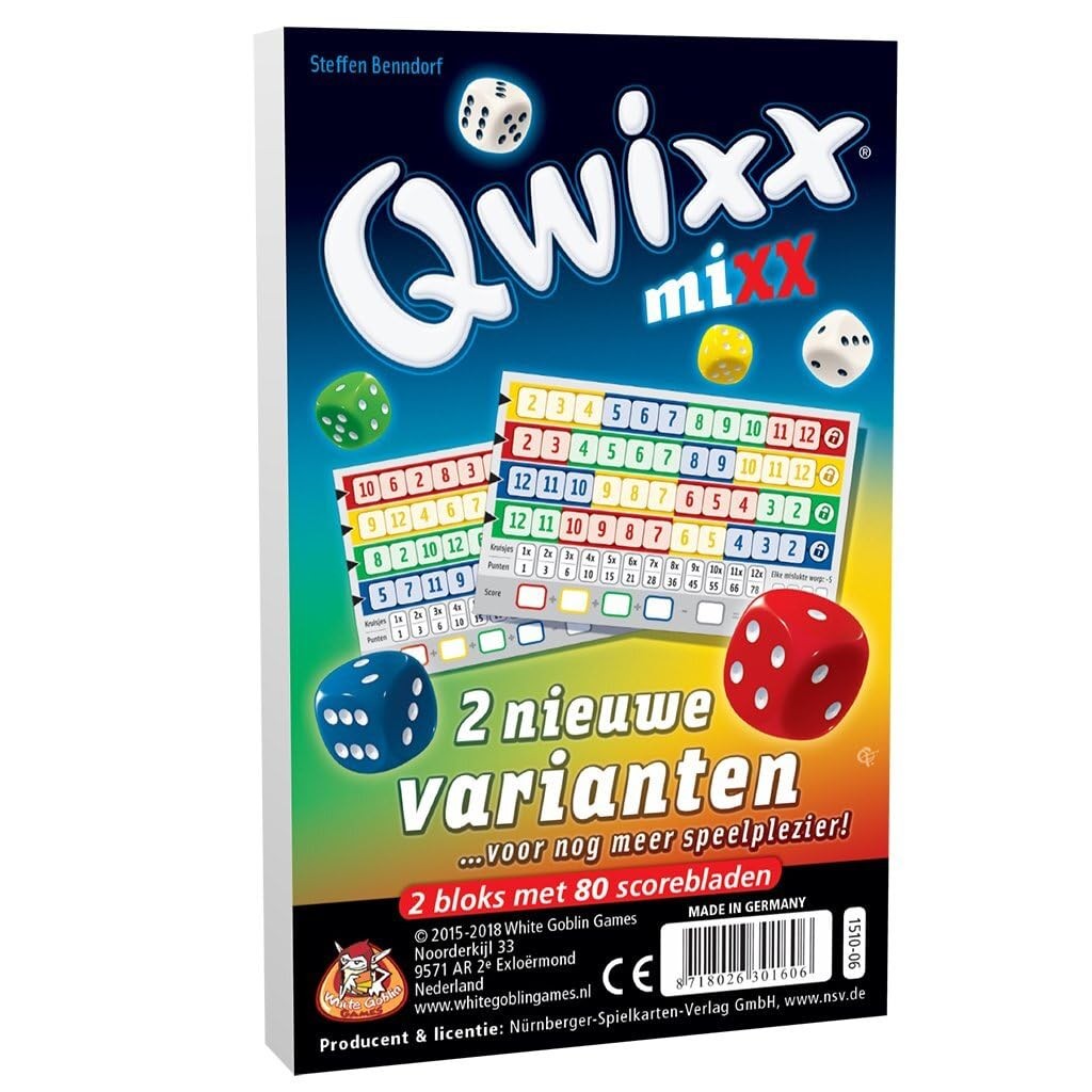 Whitegoblingames WGG1510 Qwixx Mixx 3990₽