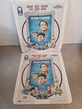 The Guns Of Navarone RCA Selectavision VideoDisc CED Gregory Peck Parts 1  2