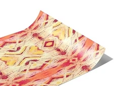 Rwraps Pink Watercolor Genetic Engineering Gloss Vinyl Film Wrap 59in x 6in