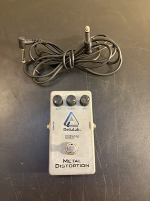 Deltalab MD 1 Metal Distortion Guitar Effects Pedal Tested Working