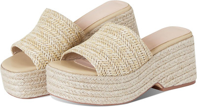 Platform Slip on Espadrille Sandals for Women Summer Wedges Slides -Flatform, Op