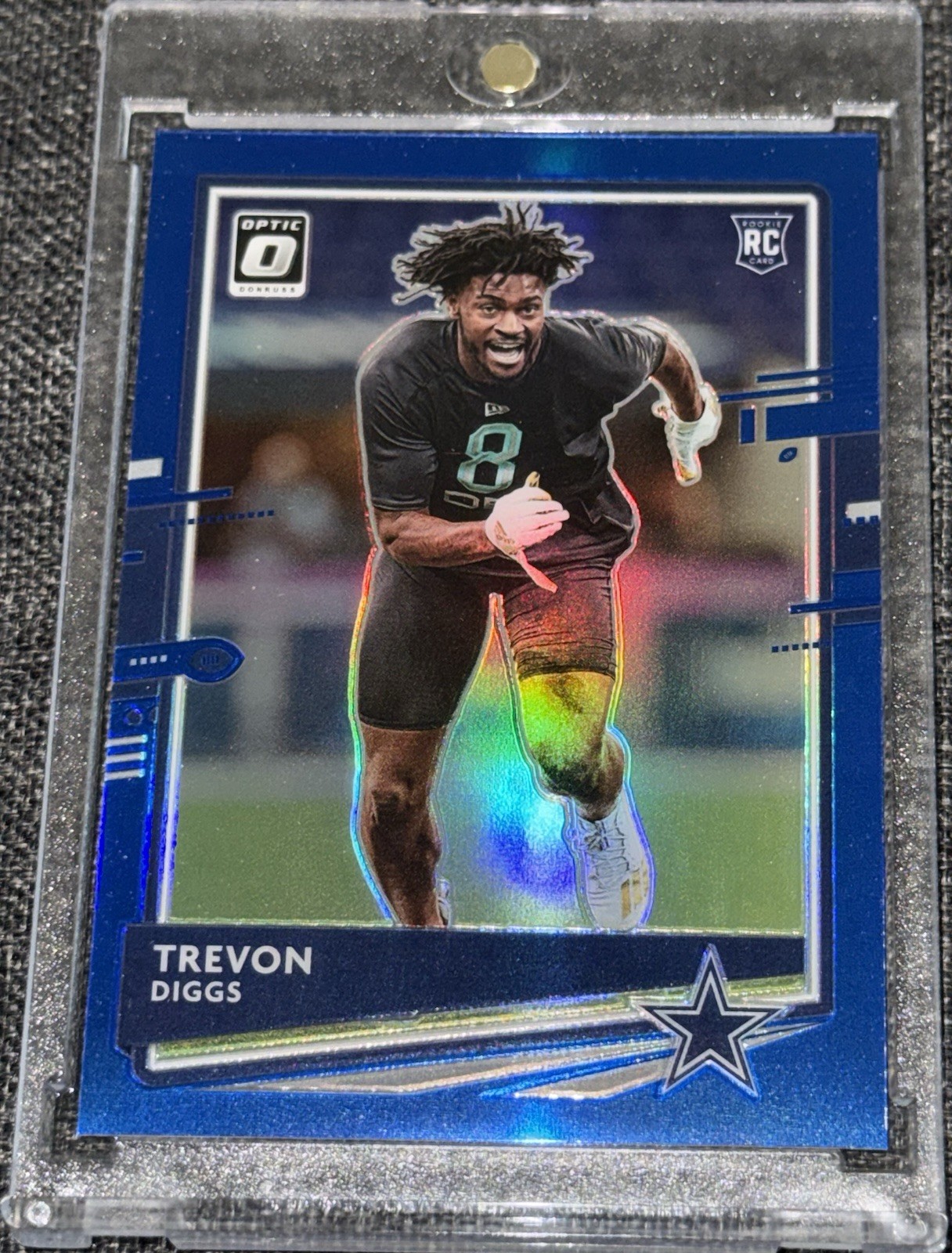 Trevon Diggs Panini Donruss #P260 Optic Preview-Blue