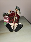 SANTA'S HOLE IN ONE Holiday Collectibles Fabric Mache Golfing Santa with Bag — photo 7