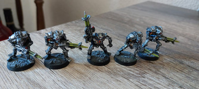 Necrons Raiders Vintage Warhammer 40k Tabletop Miniatures 