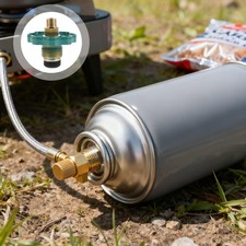 Outdoor Gas Tank Adapter Camping Stove Small Propane Fuel Canister