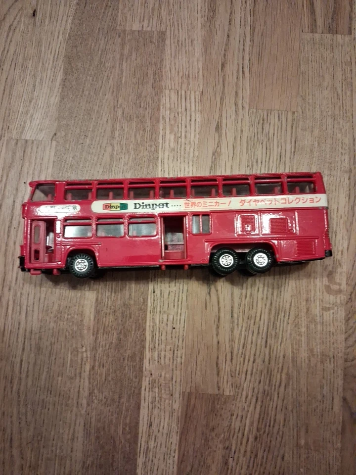 2 x Diapet Yonezawa Toys (Japan) - Nissan Skyline GTR / Double Decker Bus - Image 2 of 4