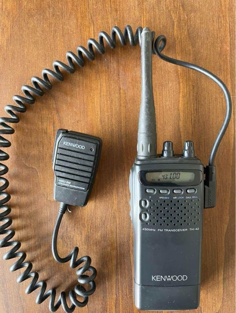 アマチュア無線機　kenwood ＴＨ-4２ Kenwood TH-42 UHF トランシーバ - メルカリ