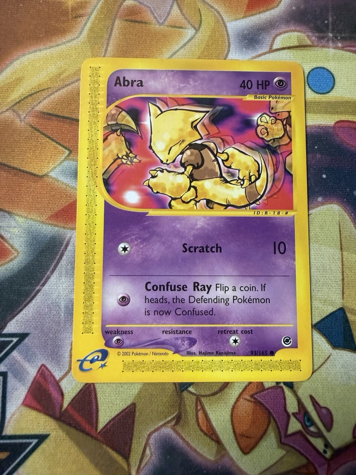 Pokémon TCG Abra Expedition Base Set, Card 93/165, Regular Common NM