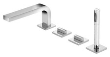 KEUCO Edition 11 4-Hole Bath Tap and shower set. Surface mounted. Brand New.