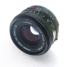 Canon FD 50mm f1.8 Lens for Canon FD Mount Manual Focus Camera - EXCELLENT