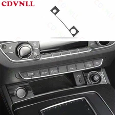 For Audi Q5 SQ5 2018-2023 Black Titanium Central Cigarette Lighter Storage Box