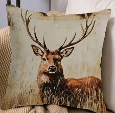 Beautiful Deer Cushion Covers Stag Forest Animals Decorative cushions
