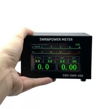 Power Meter CQV-SWR-508 200W 4.3-inch Touchscreen Digital SWR Meter 1.8-54MHz