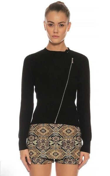 Women Karen Millen Sweater Black S #9SJU