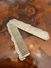 Antike Klappkamm, Silber, Herrenkamm